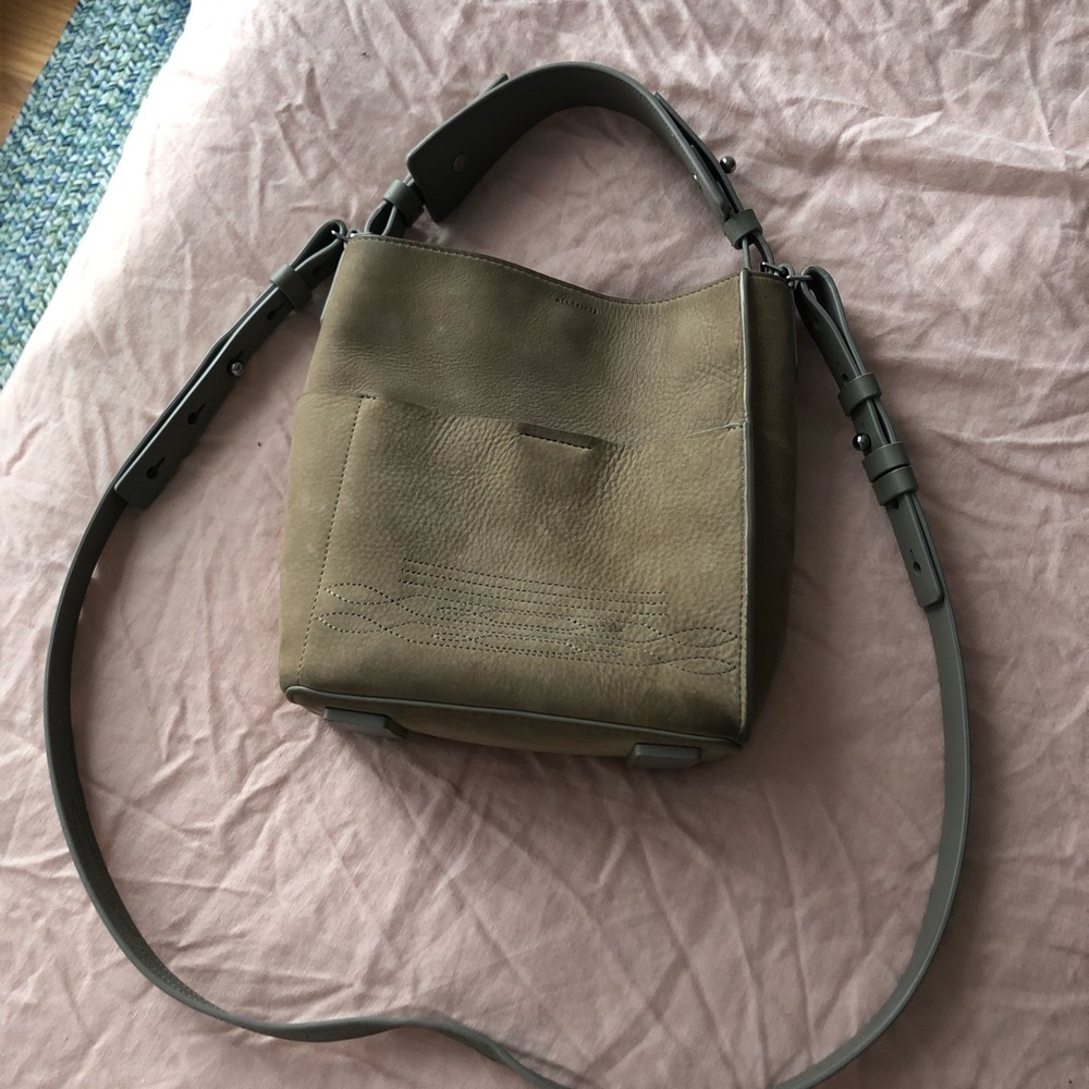 All Saints distressed mini
